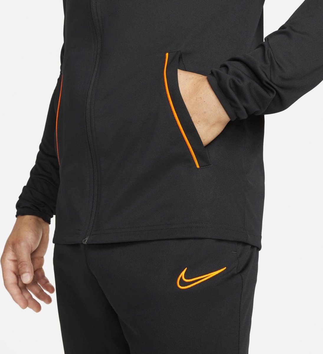 Survêtement Nike Dri- FIT Academy 21 - Taille S - Homme - Noir/Orange |  bol.com