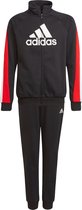 adidas Badge of Sport Trainingspak - Maat 164  - Unisex - zwart - rood - wit