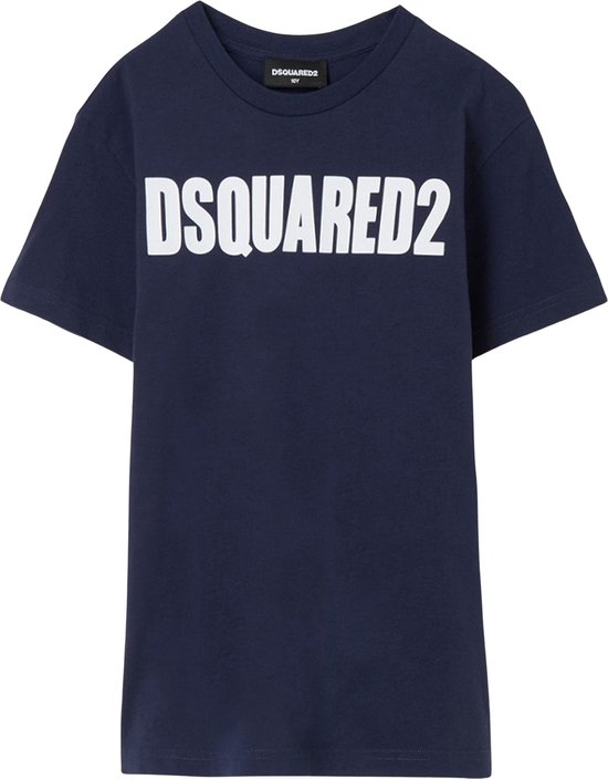 Dsquared2 Logo T-shirt Donkerblauw maat | bol.com