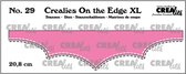 Crealies On the Edge - Extra Large (19 x 25) no. 29 met Dubbele stikst