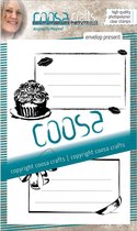 COOSA Crafts stempel A6 -Envelope Presents A6 Engels COC-035