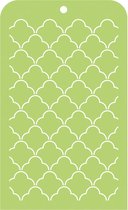 Hobbysjabloon - Kaisercraft • Designer template scallop lattice