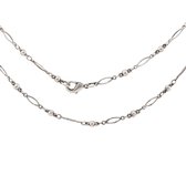 Ranger - Assemblage chain - 45.7cm - silver delicate orb ellipse