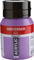Peinture acrylique standard d'Amsterdam 500 ml 507 Violet outremer