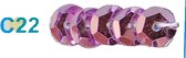 Vaessen Creative Pailletten Flat Metallic 6mm 450g Roze