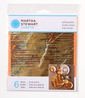 Martha Stewart gilding sheet 13,65x13,65cm x12 stripe