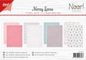 Joy!Crafts Papierset - A4 - 3x4 tweezijdige designs - Merry Lama