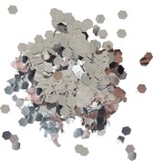 Cosmic Shimmer silver hexagons