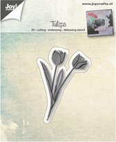 Joy!Crafts Stencil - Stans-embos-debosmal Hollandse Tulpen