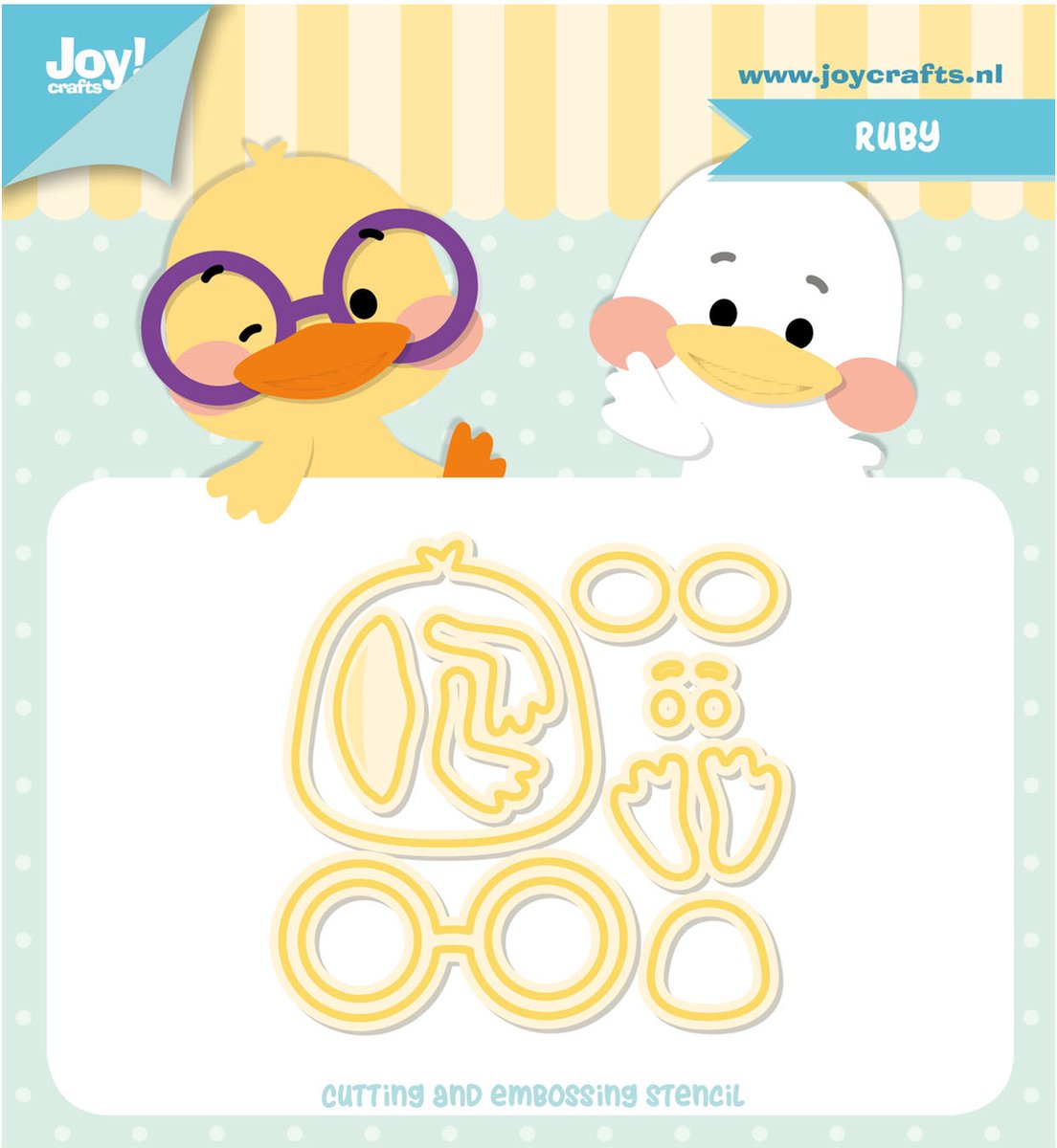 Joy!Crafts Stencil - Snij- embosstencil - Jocelijne Ruby