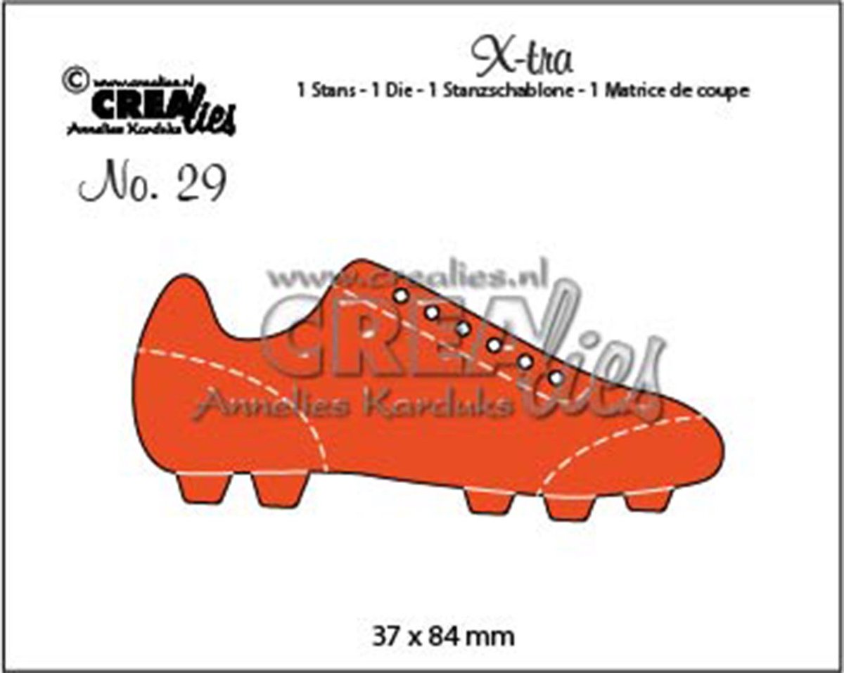 Afbeelding van product Crealies X-tra snijmal - no.29 Sportschoen
