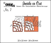 Crealies Inside or Out snijmallen - no.7 Corners B