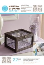 Hobbyverf - Martha Stewart outline paintable cling gate scrolls - 3 stuk