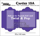 Crealies Cardzz - snijmallen - no.13A Twist & Pop for CLCZ13
