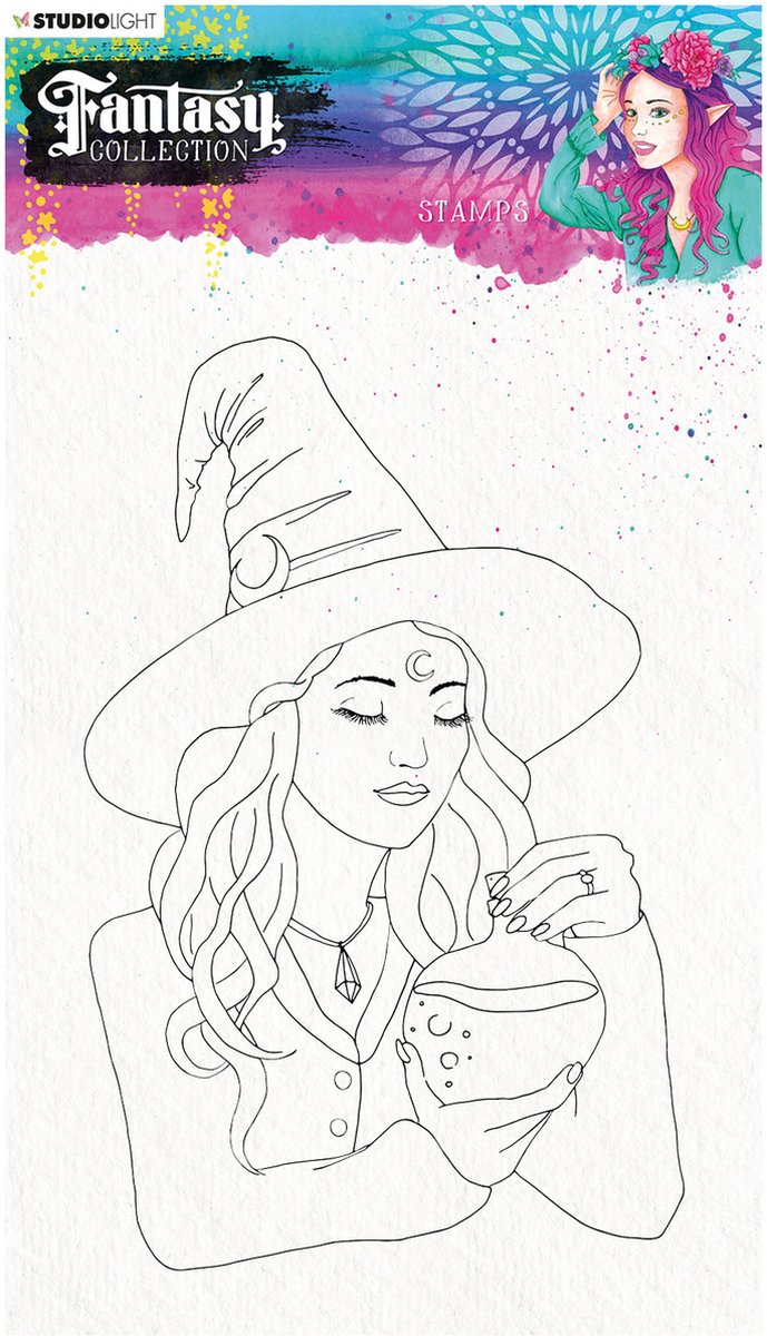 Studio Light Stamp A5 - Fairy Fantasy Collection 3.0 - nr.474