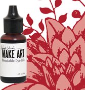 Ranger MAKE ART Dye Ink Pad Reinkers Red Geranium 15 ml