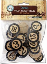 Bottle Cap mixed media x30 bingo chips black