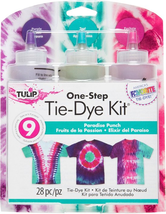 Tulip One Step TieDye Kit Paradise Punch