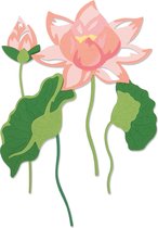Sizzix Thinlits Snijmal Set - Layered Water Flower