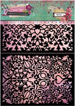Studio Light Mask stencil A5 - Just lou botanical collection nr.06