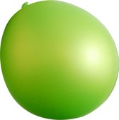 Ballon metallic 30cm-12 2,8g x100 lichtgroen