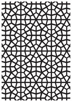 Kaisercraft -Embossing folder mozaïek