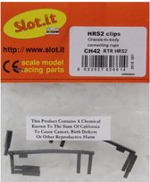 Slot.it - Hrs2 Body To Chassis Adapter Cups 4x + 2x - SL-CH42 - modelbouwsets, hobbybouwspeelgoed voor kinderen, modelverf en accessoires