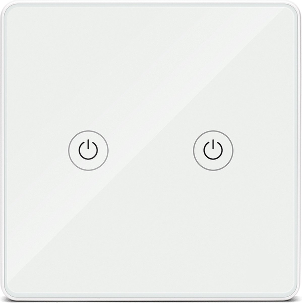 BELIFE® Slimme Wandschakelaar - Touch Schakelaar - Tweepolig- Smart Home - Smart Life