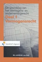 Boek cover De grondslag van het vermogens- en ondernemingsrecht 1 -   Vermogensrecht van A.M.M.M. van Zeijl