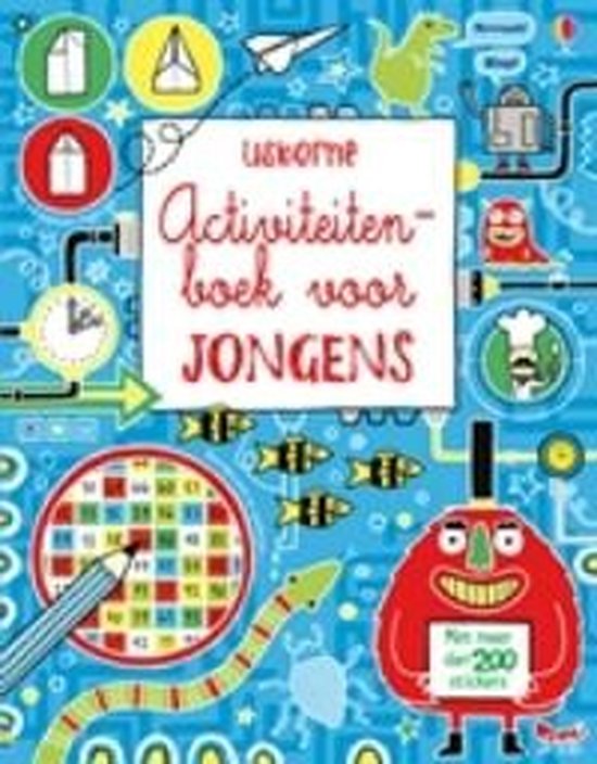 Cover van het boek 'Activiteitenboek voor jongens'