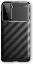 Casecentive Shockproof Case - Samsung Galaxy S21 - zwart