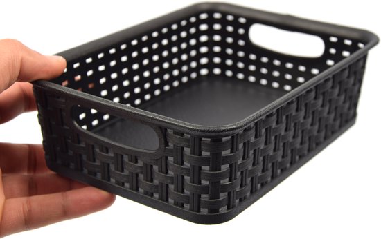 Acheter Panier de rangement Noir ? Bon et bon marché