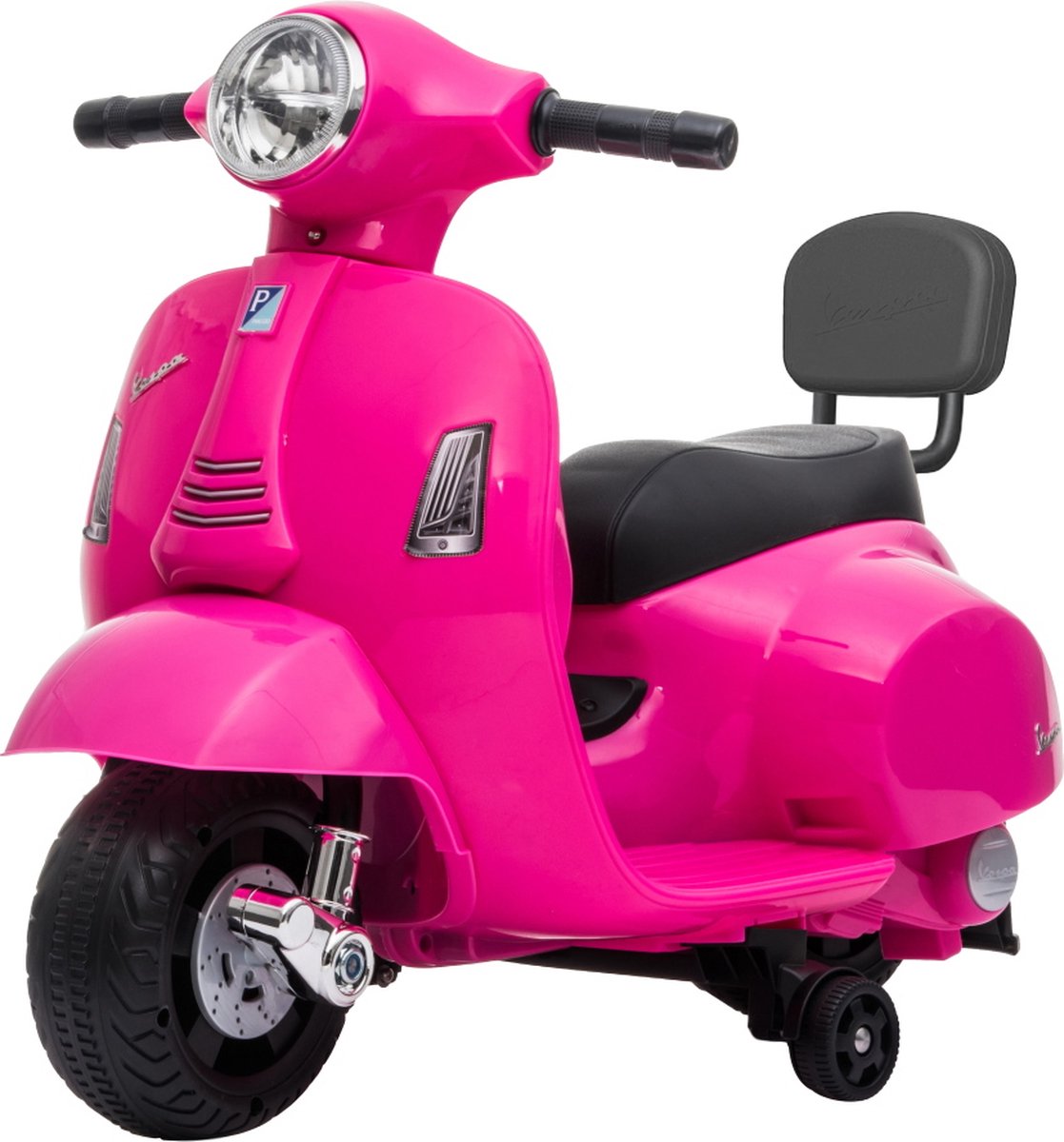 Eco Toys Pink Elektrische Vespa Scooter H1 - ECOTOYS