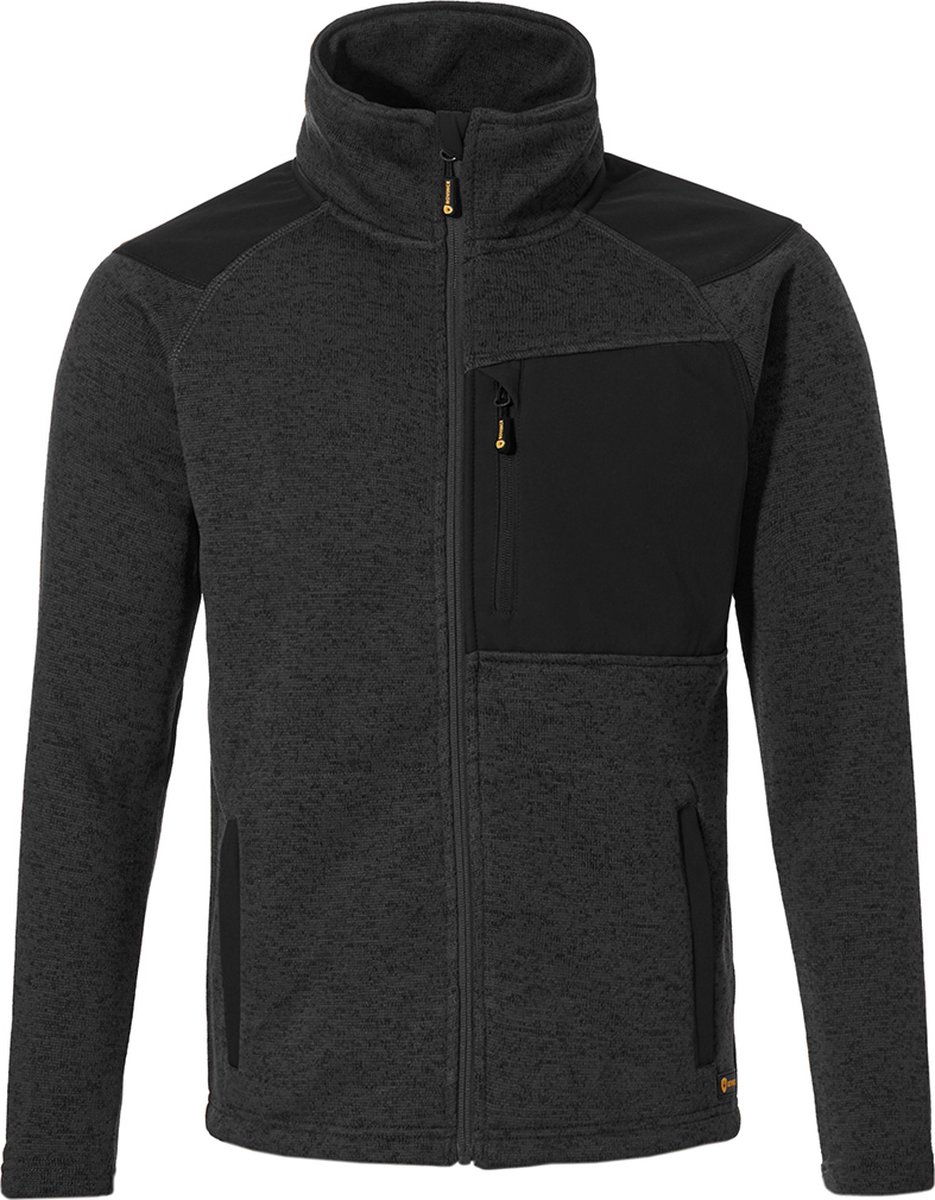 Rovince Fleece Vest Heren Kleur: Zwart - Maat: XL - Zonder capuchon