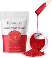 Rostem® Luxe Harskorrels - Hard Wax Beans - Hotwax - Wax Bonen - Strawberry 1KG - Incl. 10 Spatels