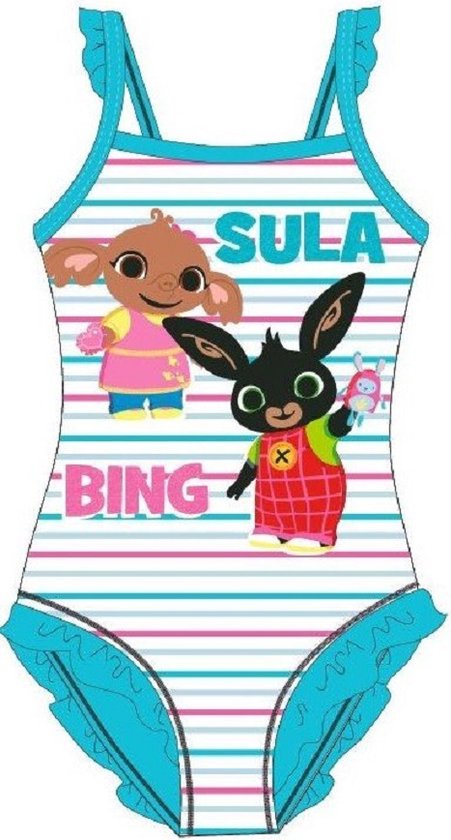 Bing Bunny badpak - blauw - BING en SULA zwempak