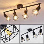 Belanian.nl - Moderne plafondlamp - Plafondlamp - 4-lichts - Zwarte lamp - plafondlamp zwart, 4-lichtbronnen -  Eetkamer, hal, slaapkamer, woonkamer - Vintage