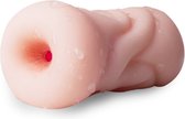 Ann™ Masturbator - Deepthroat & Pussy - Blowjob - Pocket Pussy en Mond - Sex Toy voor Mannen - 21 cm