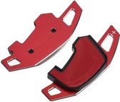 MP Products Volkswagen Shift Paddle Aluminium - Stuurwiel met bevestigingstape - Golf GTI Rood