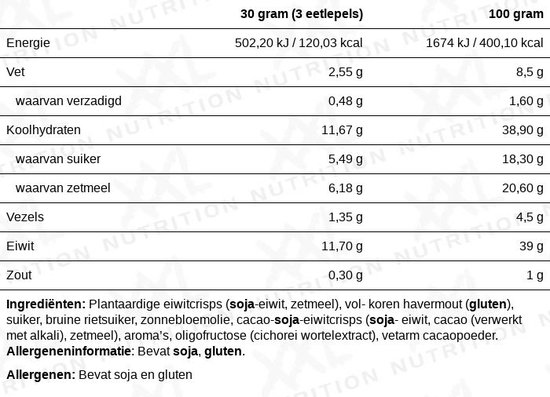 XXL Nutrition - Delicious Protein Granola - Krokante Muesli - Chocolade/Caramel - 450 Gram van XXL Nutrition — afbeelding 2