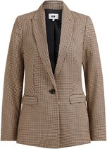 WE Fashion Dames pied-de-poule blazer