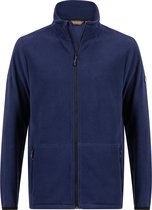 Life-Line - Dean Fleece Vest Heren - Blauw -  Outdoorvest - Wandelvest - Fleece Blauw