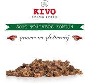 Kivo Petfood Hondensnack Soft Trainers Konijn 2 zakken x 100 gram - Graanvrij en Glutenvrij