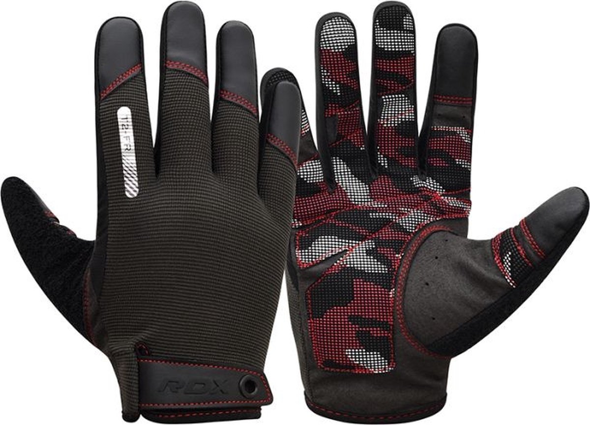 RDX Sports Gym Gloves T2 - Full Finger Roze- L