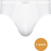 Mey Dry Cotton high-leg briefs (1-pack) - heren slip hoge beenuitsnijding - wit - Maat: S