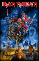 Iron Maiden Textile Poster Drapeau Angleterre Multicolore