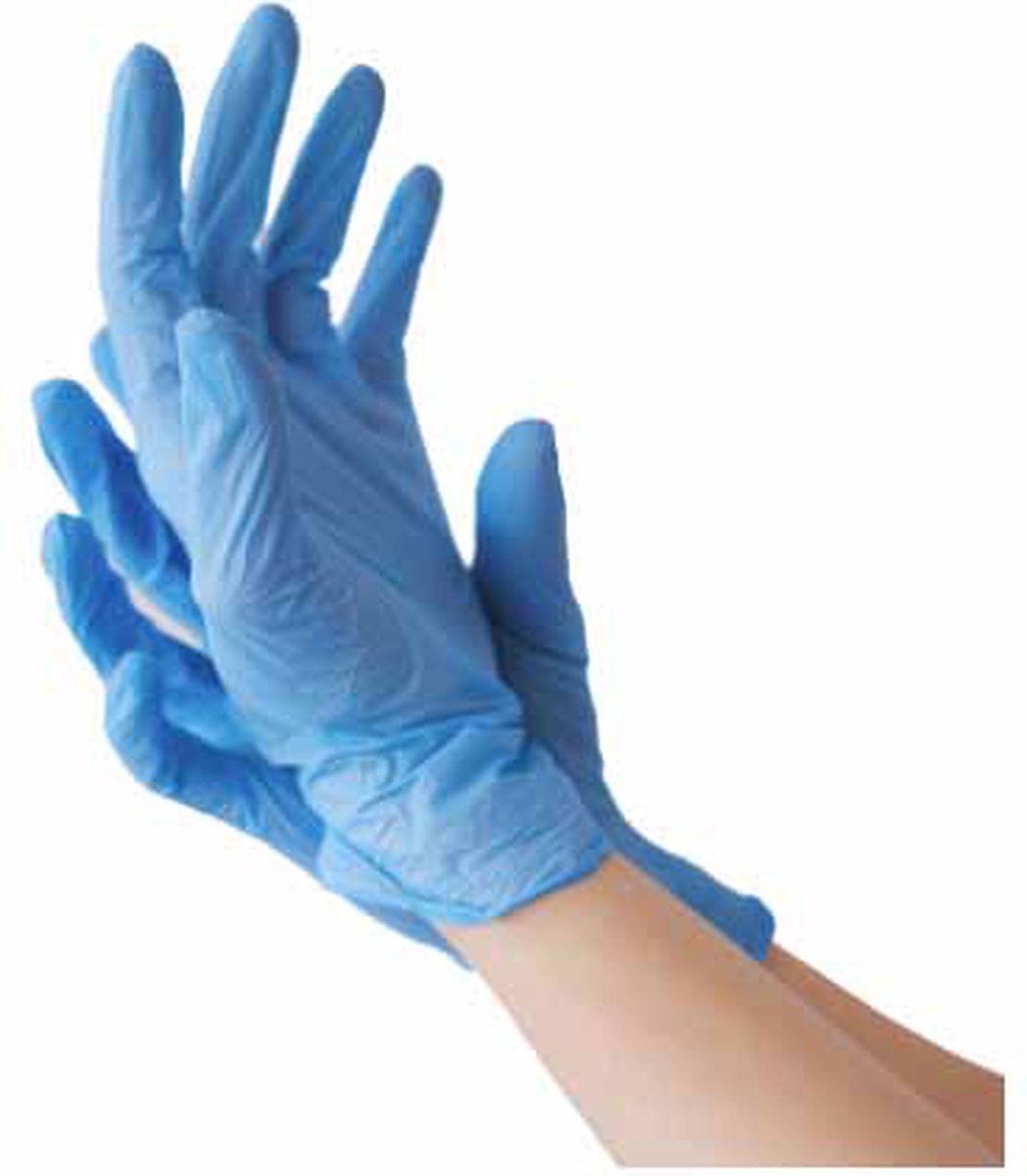 Goedkoopste Nitril Handschoenen Blauw - XL