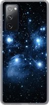 Geschikt voor Samsung Galaxy S20 FE hoesje - Universum - Planeten - Sterren - Jongens - Meisjes - Kinderen - Siliconen Telefoonhoesje