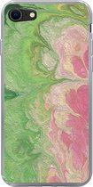 Coque iPhone 8 - Peinture - Art - Psychédélique - Coque de téléphone en Siliconen