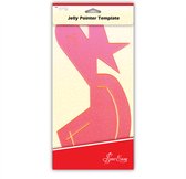Jelly Pointer Template Sew Easy Quilt Sjabloon voor Sterren, Ovalen, Vijfhoeken en Hartjes
